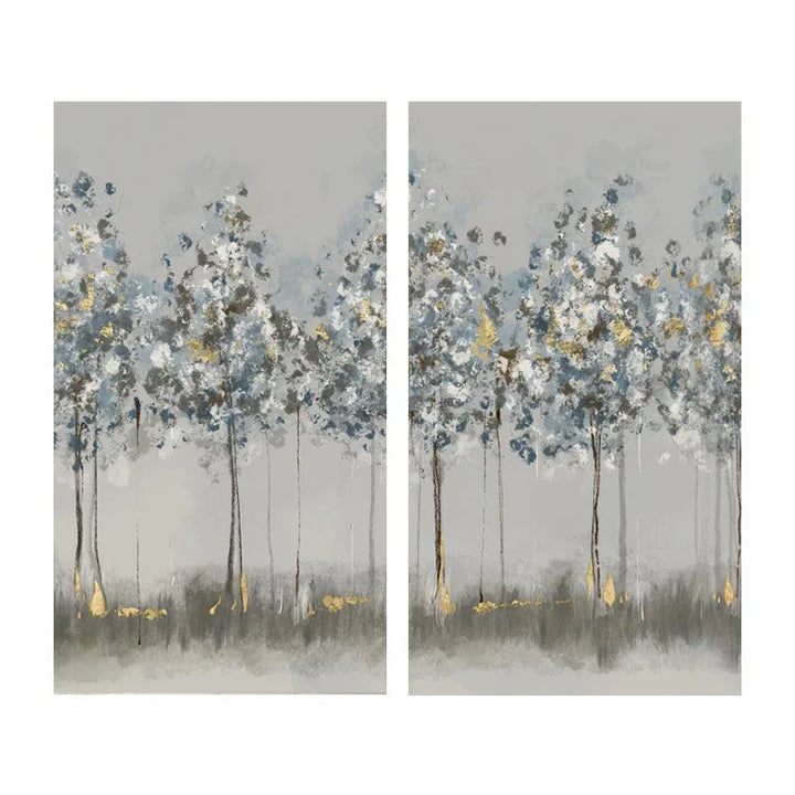 Modern Abstract Glücksbringender Goldener Geldbaum Wandkunst Feine Kunstdrucke Poster Bilder Für Wohnzimmer Esszimmer Schlafzimmer Kunst Dekor