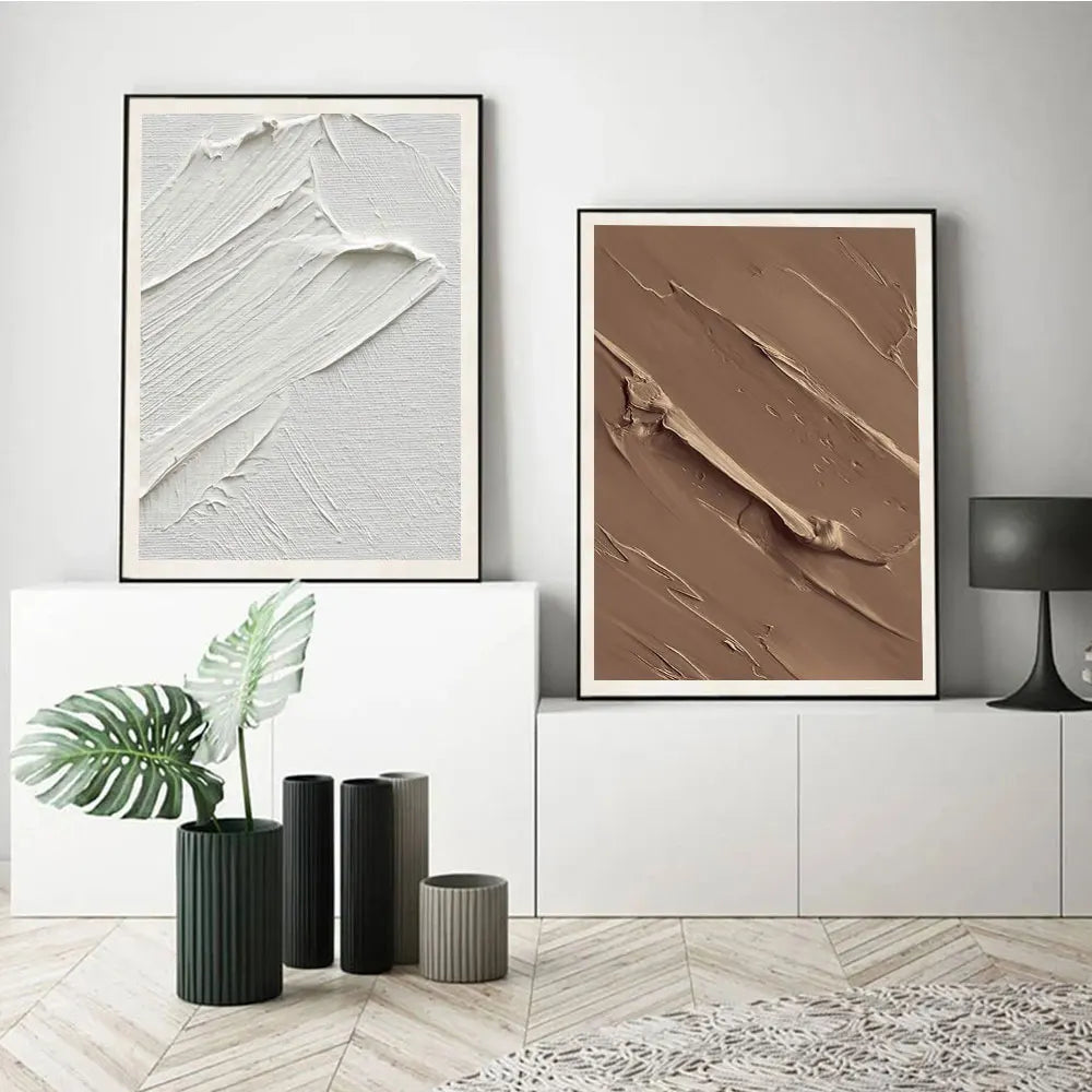 Moderne abstrakte Schwarz-Weiß-minimalistische Wandkunst fine art Leinwanddrucke texturales Design Bilder für moderne Loftwohnungen Home-Office-Dekor