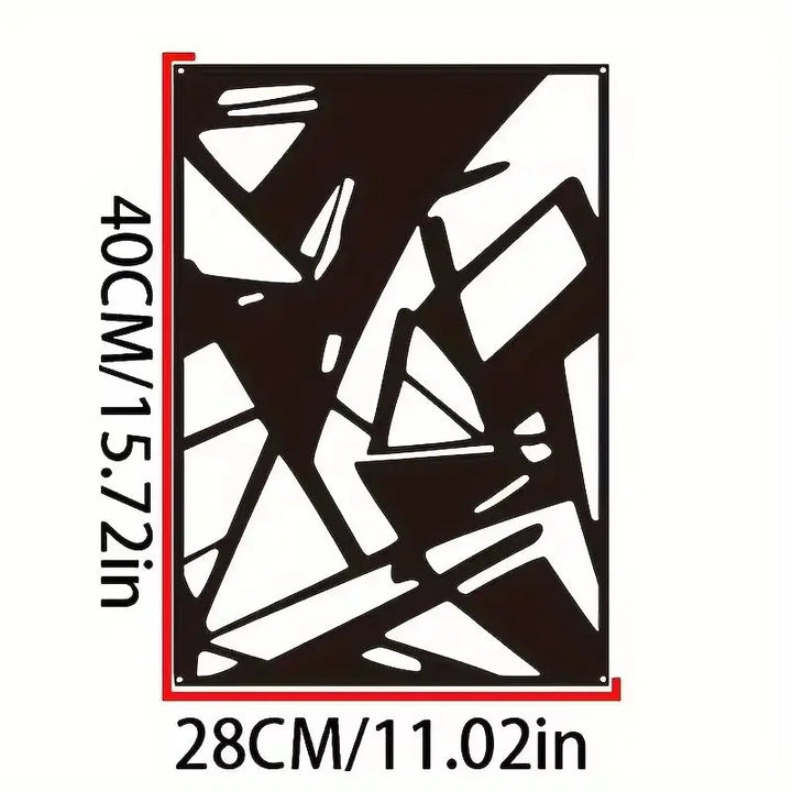 Moderne abstrakte Eisenkunst Wandkunst 3D Metall Skulptur Wanddekoration für Wohnzimmer Esszimmer kreative zeitgenössische nordische Wohnkultur | Karnz