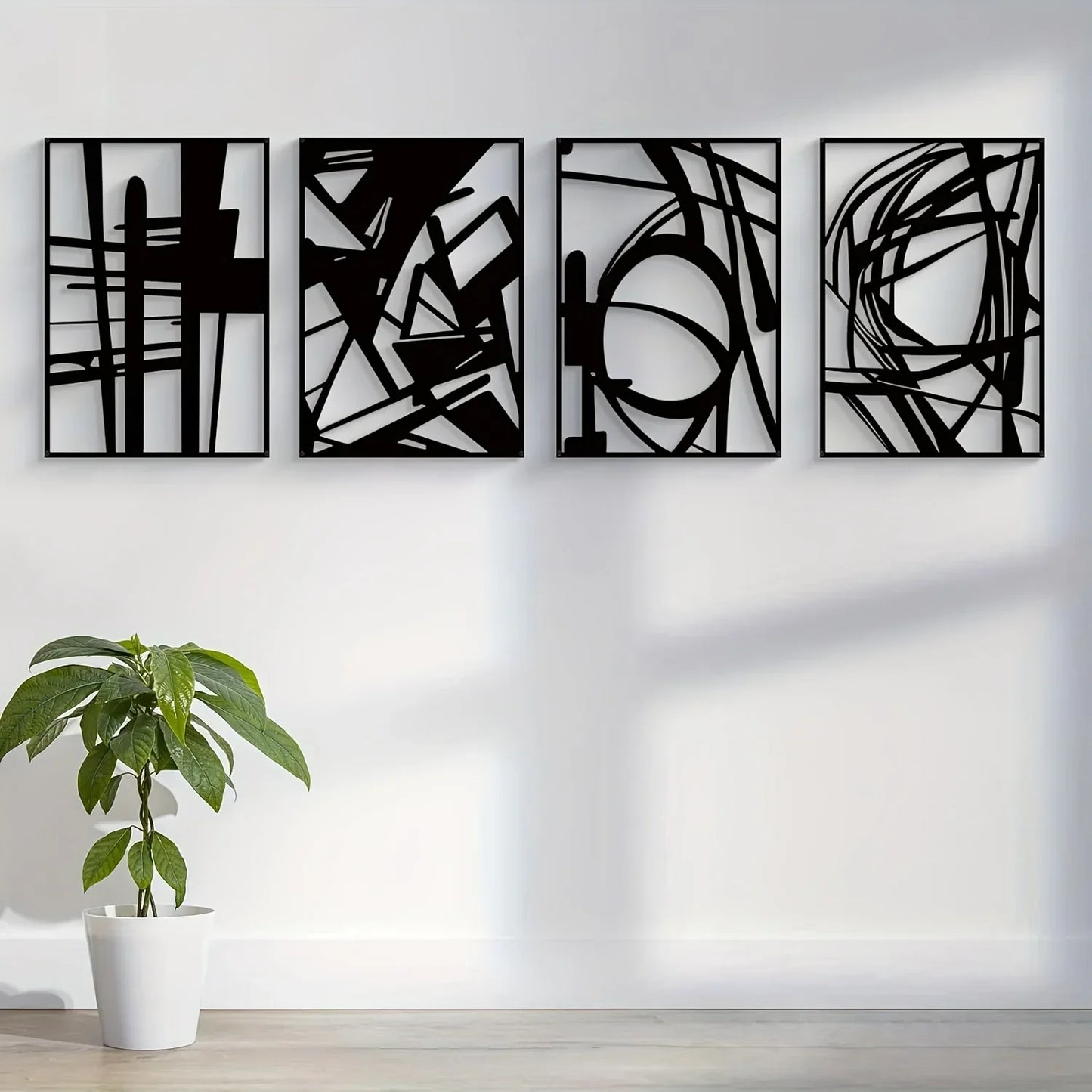 Moderne abstrakte Eisenkunst Wandkunst 3D Metall Skulptur Wanddekoration für Wohnzimmer Esszimmer kreative zeitgenössische nordische Wohnkultur