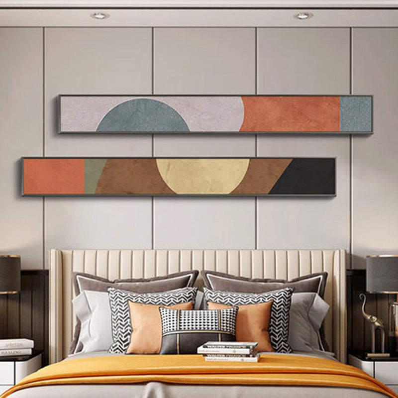 Bunte Hohe Abstrakte Schlanke Format Wandkunst Feine Kunst Leinwanddrucke Kreative Kunstwerke Für Modernes Wohnzimmer Flur Schlafzimmer Kunstdekor | Karnz