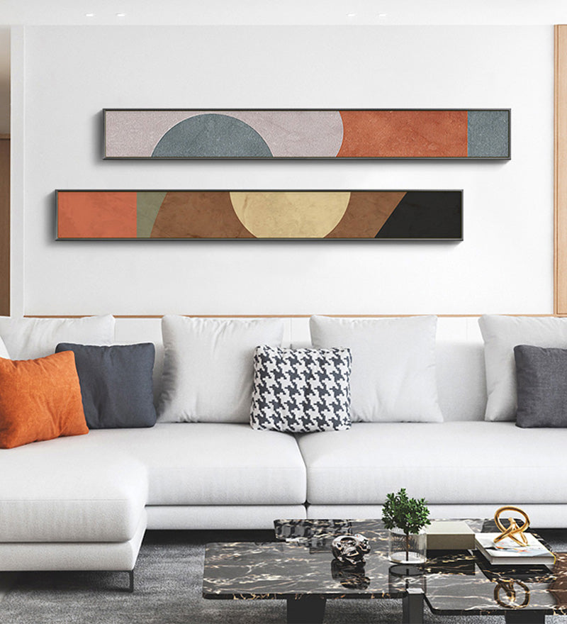 Bunte Hohe Abstrakte Schlanke Format Wandkunst Feine Kunst Leinwanddrucke Kreative Kunstwerke Für Modernes Wohnzimmer Flur Schlafzimmer Kunstdekor | Karnz