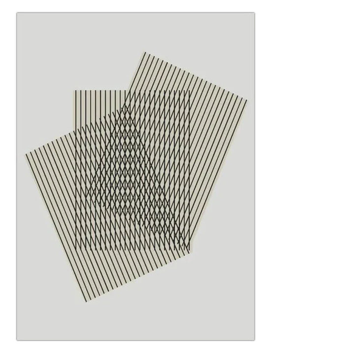 Moderne Ästhetik Abstrakte Architektonische Geometrische Wandkunst Feine Kunst Leinwanddrucke Bilder Für Moderne Loft Wohnzimmer zeitgenössische Innendesign-Trends