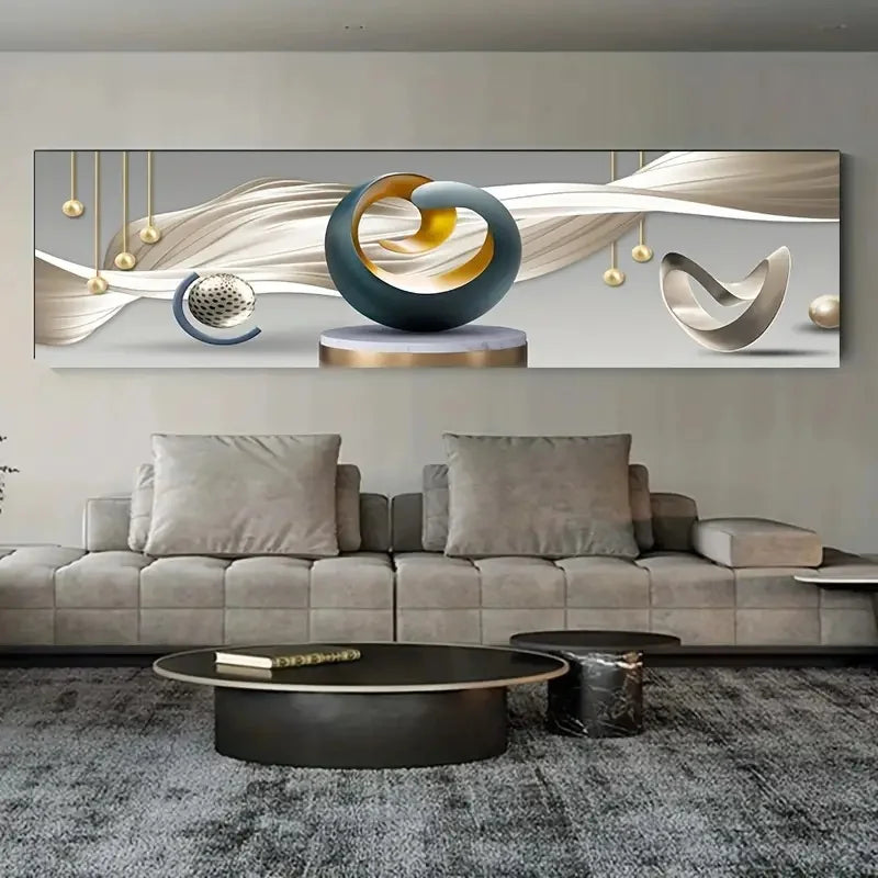 Surrealistische moderne Ästhetik abstrakte Wandkunst feine Kunst Leinwanddruck breites Format Bild für über dem Bett moderne Kunst für über dem Sofa