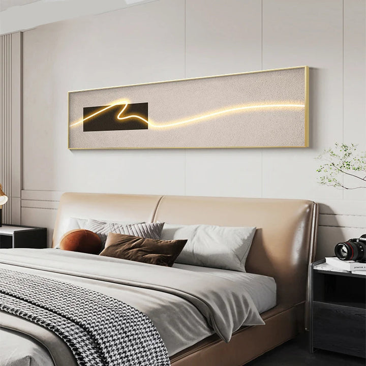 Moderne Ästhetik Breitformat Wandkunst Feine Kunst Leinwanddrucke Leichte Luxus Minimalistische Abstrakte Bilder Für Über Sofas Kunst Für Über Betten