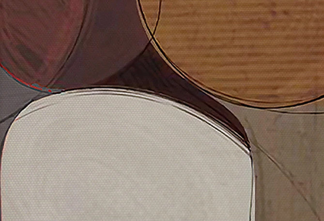 Moderne Farbkurven Abstrakte Geometrische Wandkunst Feine Kunst Linienkunst Leinwanddrucke Bilder Für Wohnzimmer Schlafzimmer Kunst Für Zeitgenössische Innenräume
