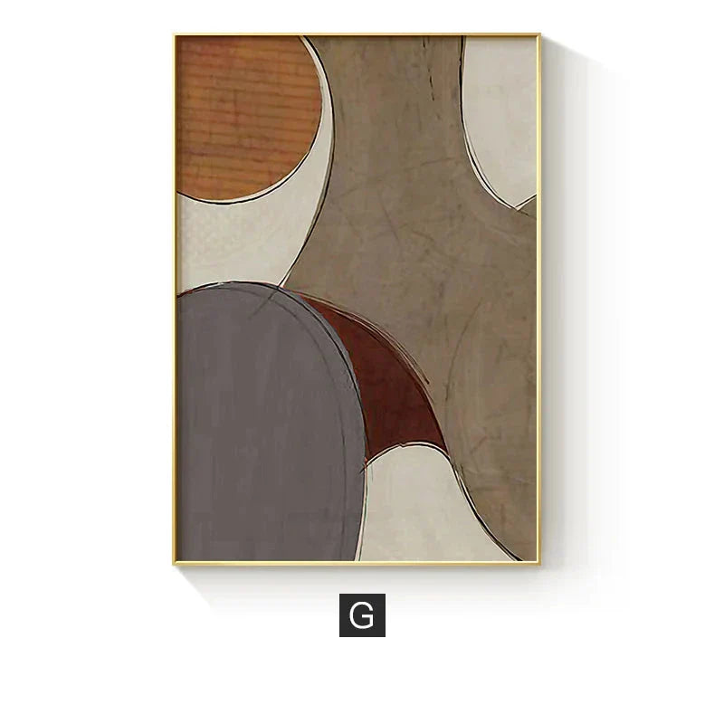 Moderne Farbkurven Abstrakte Geometrische Wandkunst Feine Kunst Linienkunst Leinwanddrucke Bilder Für Wohnzimmer Schlafzimmer Kunst Für Zeitgenössische Innenräume