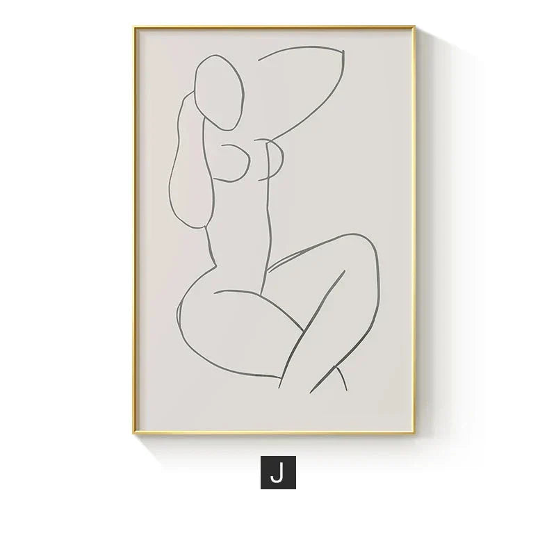 Moderne Farbkurven Abstrakte Geometrische Wandkunst Feine Kunst Linienkunst Leinwanddrucke Bilder Für Wohnzimmer Schlafzimmer Kunst Für Zeitgenössische Innenräume