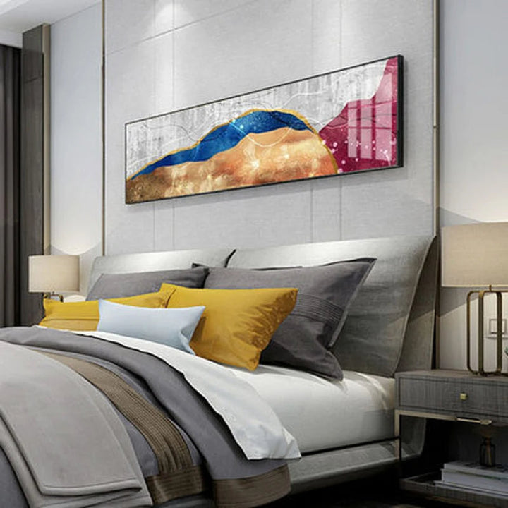 Moderne Farben Dunkle Abstrakte Wandkunst Feine Kunst Leinwanddrucke Breitformatige Bilder Für Über Dem Sofa Bilder Für Über Dem Bett