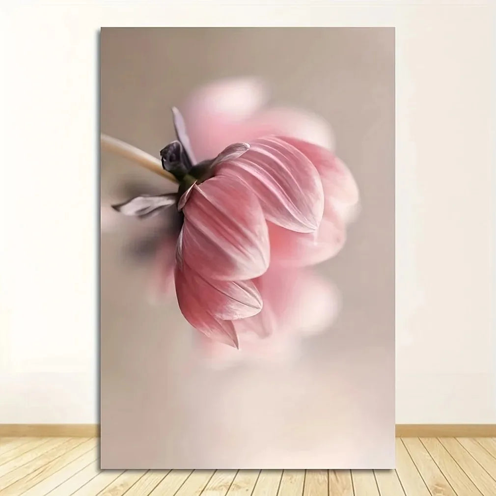 Moderne Florale Rosa Blüten Wandkunst Fine Art Leinwanddrucke Elegante Botanische Bilder Für Wohnzimmer Schlafzimmer Hotelzimmer Kunst Dekor