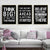 Moderne Motivationszitate Poster Schwarz Weiß Wandkunst Fine Art Leinwanddrucke Bilder Für Wohnzimmer Büro Schlafzimmer Inspirierende Kunst Deko