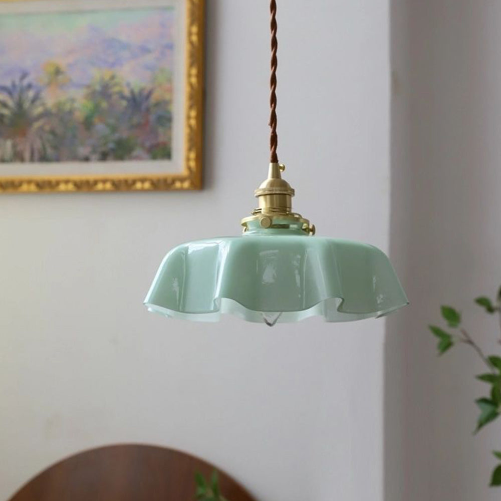 Moderne Glasband Rand Pendelleuchte | Karnz