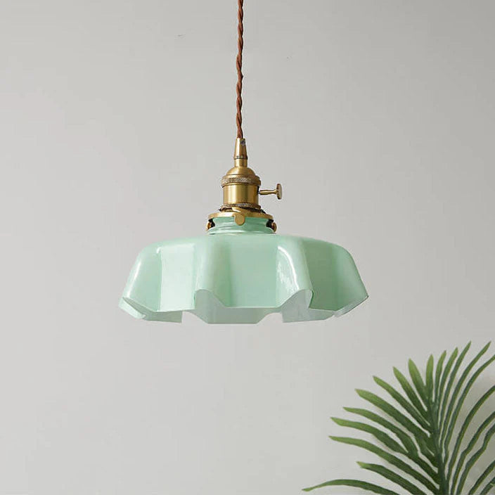 Moderne Glasband Rand Pendelleuchte | Karnz
