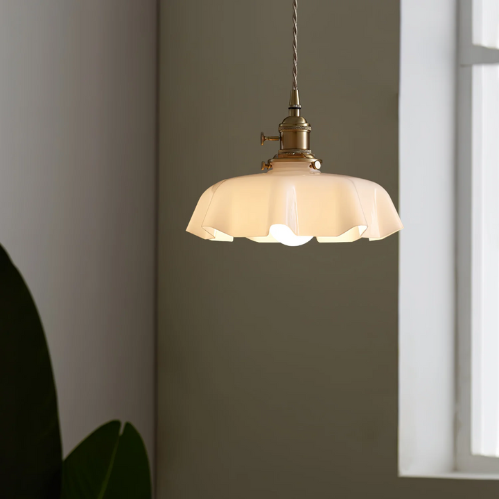 Moderne Glasband Rand Pendelleuchte | Karnz