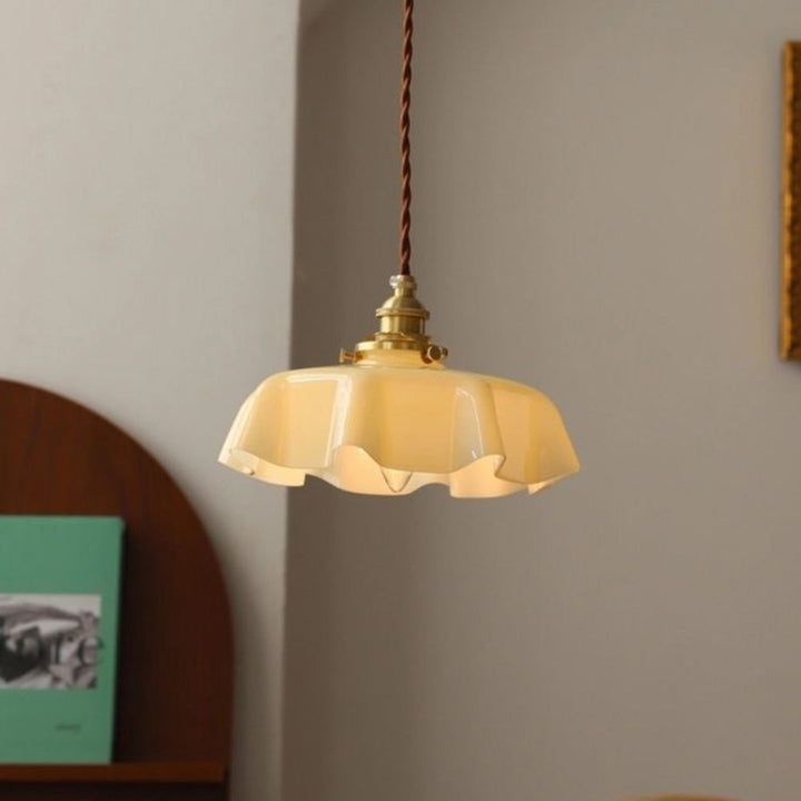 Moderne Glasband Rand Pendelleuchte | Karnz