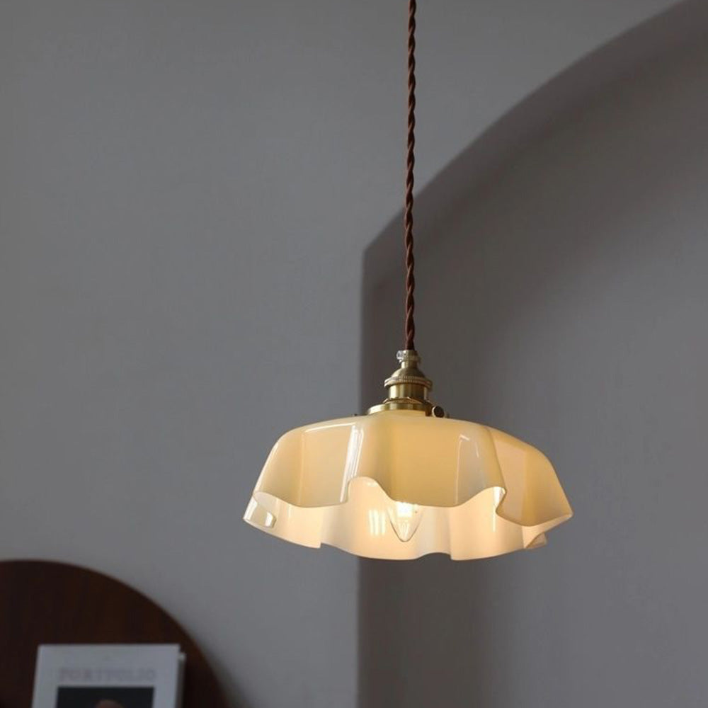Moderne Glasband Rand Pendelleuchte | Karnz