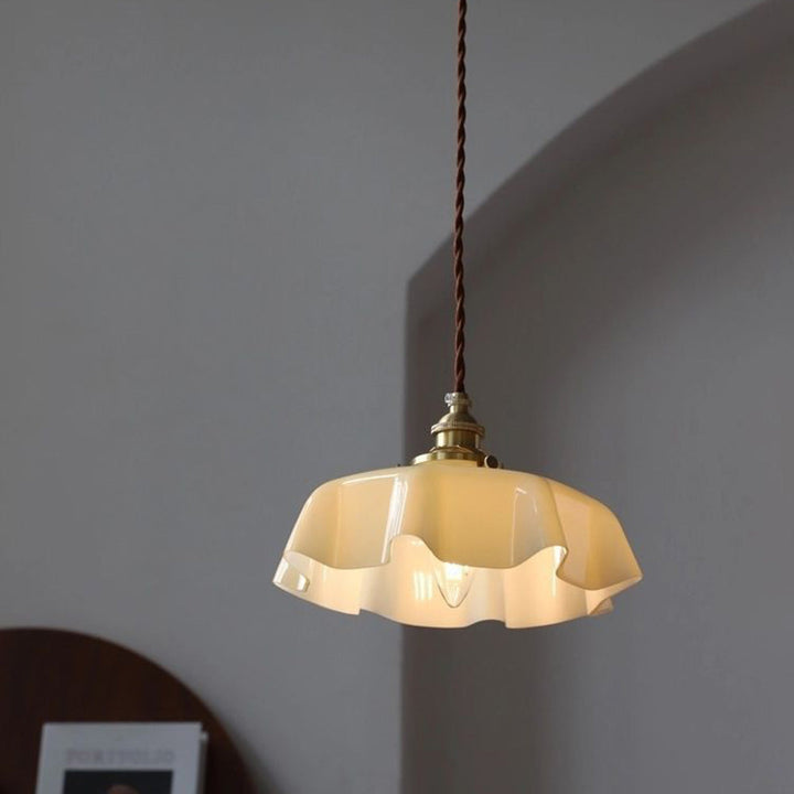 Moderne Glasband Rand Pendelleuchte | Karnz