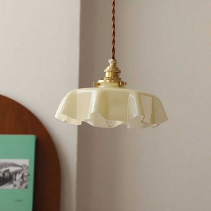 Moderne Glasband Rand Pendelleuchte | Karnz
