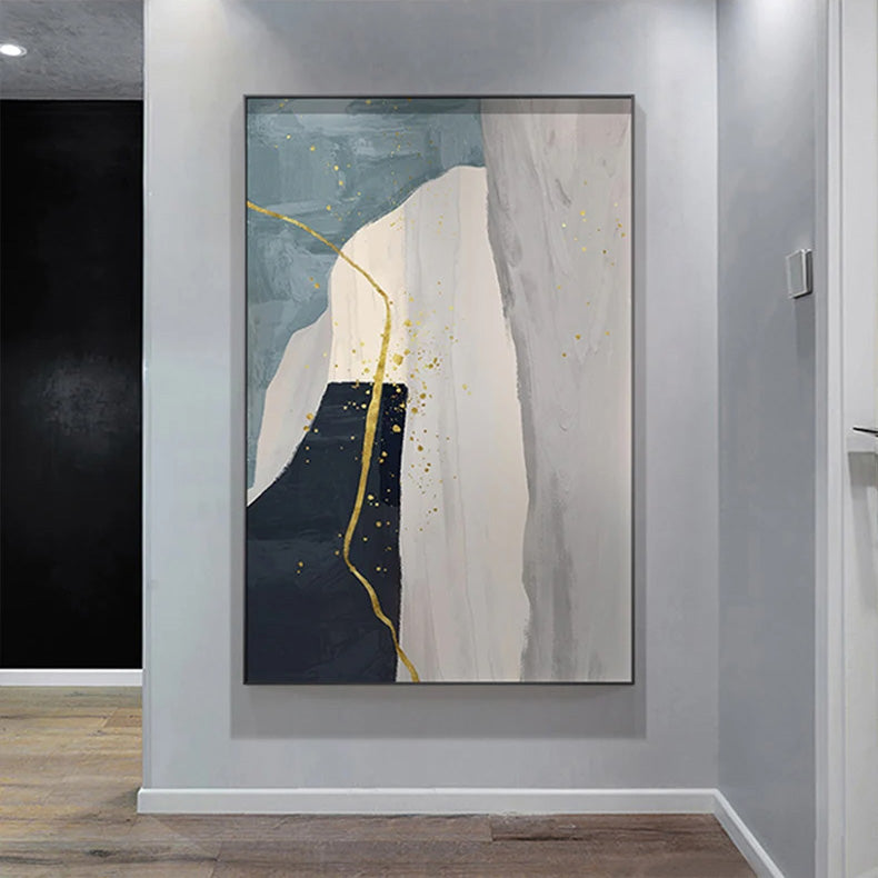 Modern Nordic Geomorphische Abstrakte Wandkunst Fein Kunstleinwand Drucke Neutrale Töne Bilder Für Wohnraum Kunst Für Zeitgenössische Innenräume