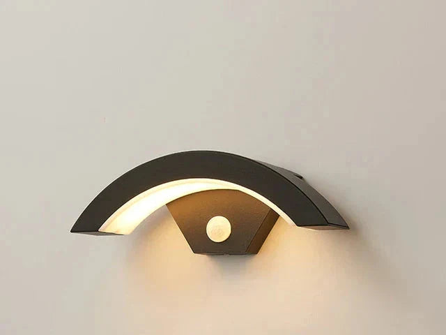 LED Wandleuchte mit Bewegungssensor - Wetterfeste Körper-Induktionslicht, energiesparend, ideal für Außenbereich und Sicherheit | Karnz