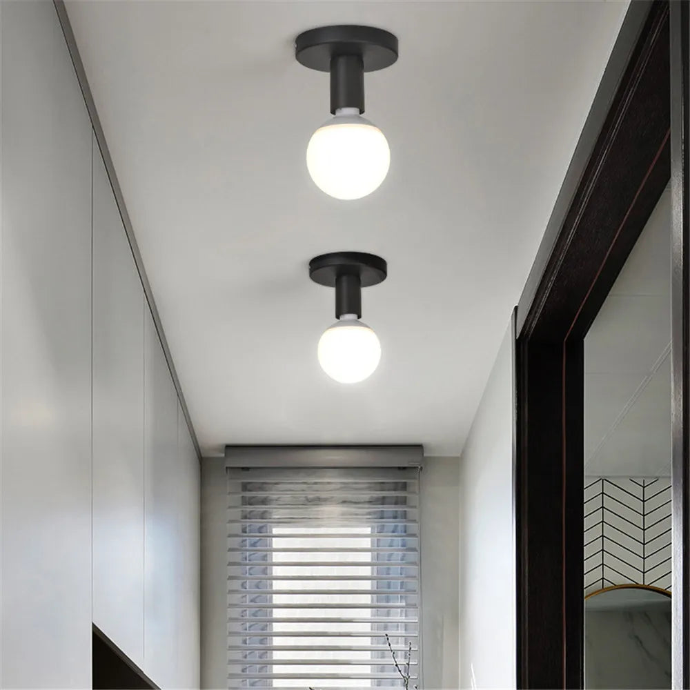 Moderne LED Deckenleuchte– Minimalistische Innenbeleuchtung für Flur und Wohnzimmer | Karnz