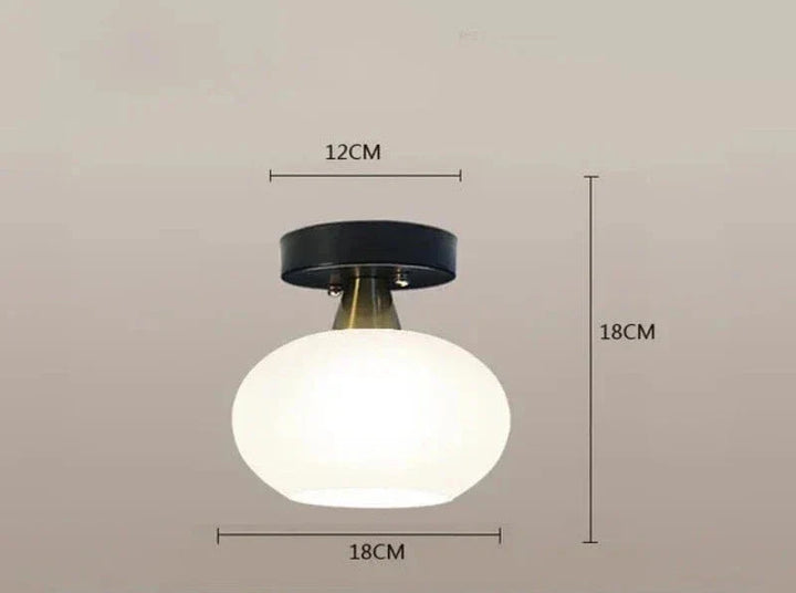 Moderne LED-Deckenleuchte für Flur und Eingangsbereich – Stilvolle Beleuchtung in minimalistischer Ausführung | Karnz
