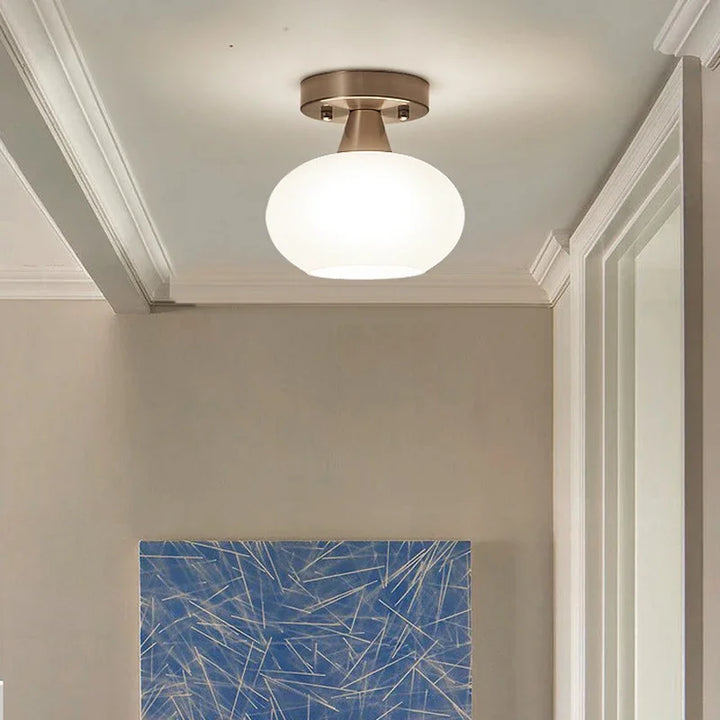 Moderne LED-Deckenleuchte für Flur und Eingangsbereich – Stilvolle Beleuchtung in minimalistischer Ausführung | Karnz