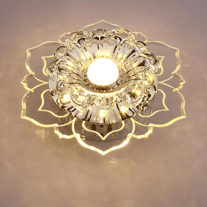 Elegante Kristall-Deckenleuchte mit LED – Moderne Beleuchtung für Wohnräume | Karnz