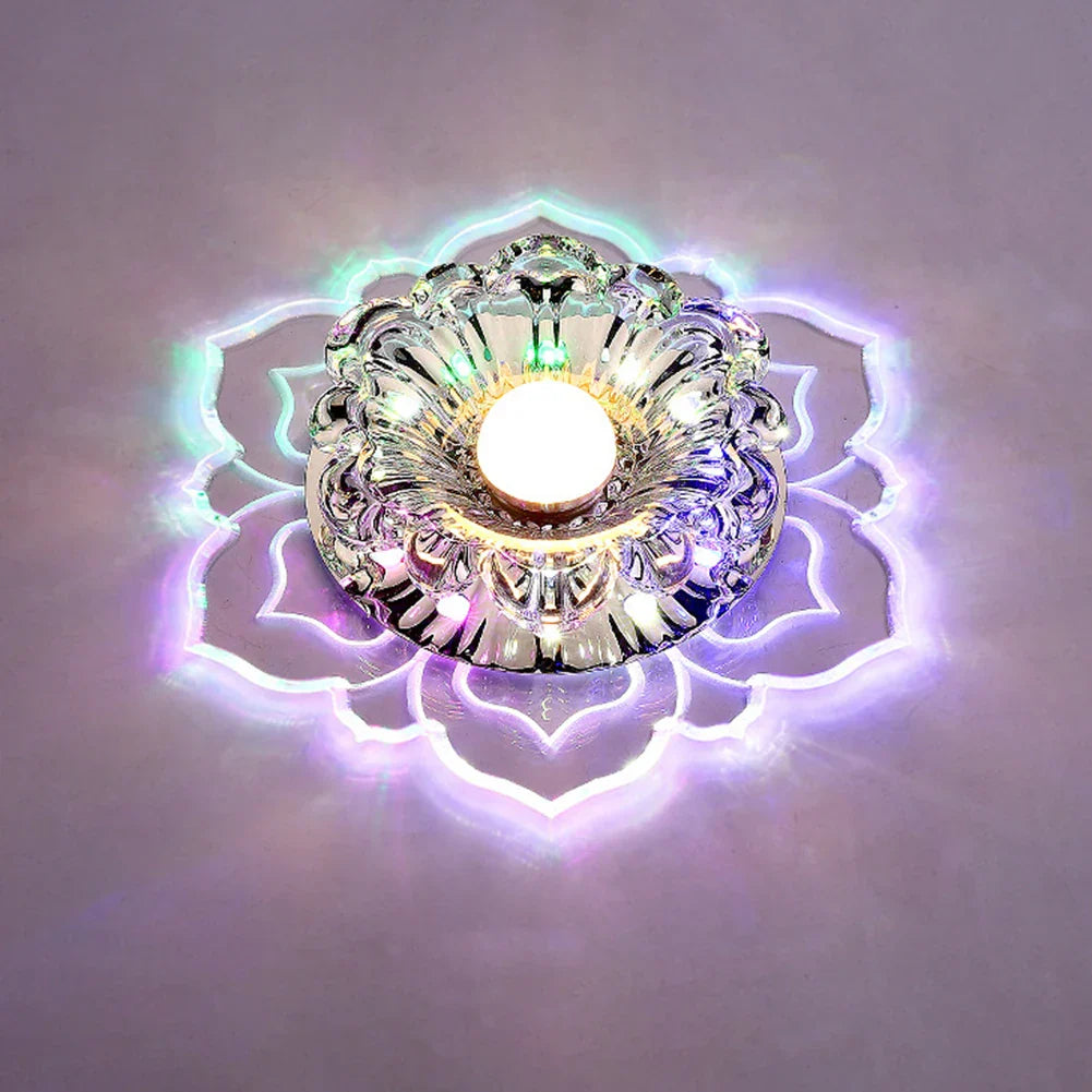 Elegante Kristall-Deckenleuchte mit LED – Moderne Beleuchtung für Wohnräume | Karnz