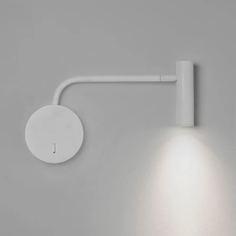 Schwenkbare LED Wandleuchte – Moderne Leselampe für Schlafzimmer | Karnz
