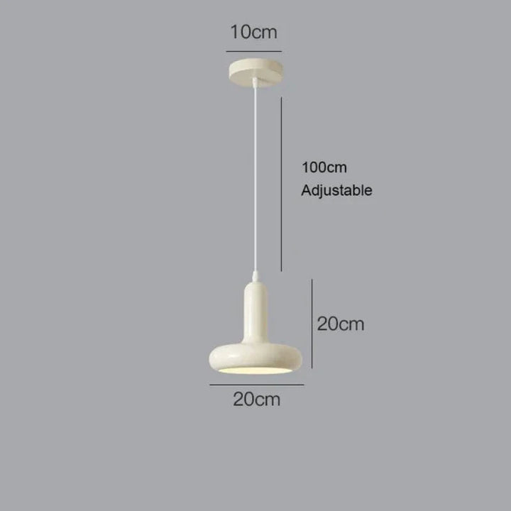 WaveGlow – Moderne LED-Pendelleuchte – Verstellbare Bogenlänge für die Küche