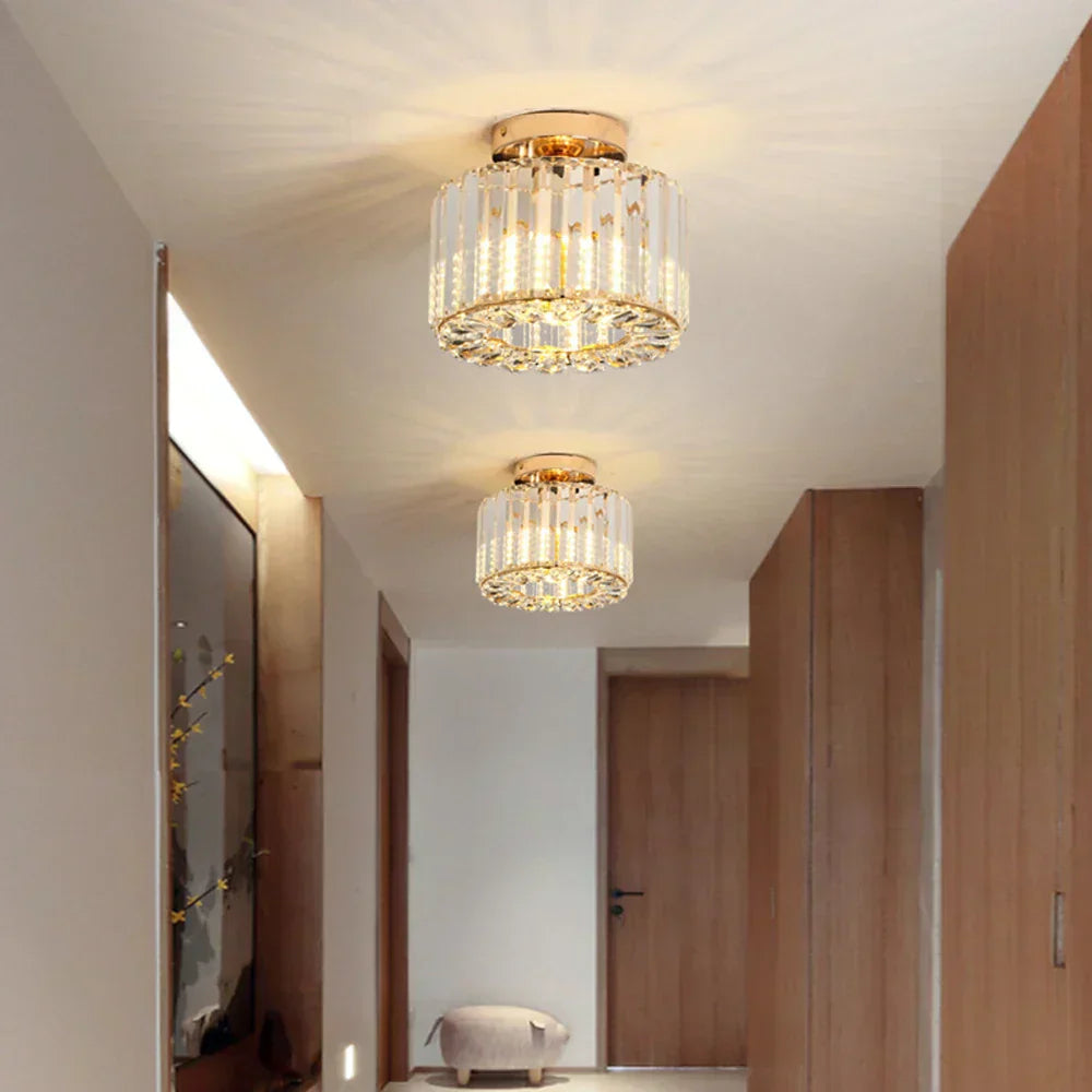 Luxuriöse Kristall-Deckenleuchte – Moderner Glanz für Wohnzimmer, Schlafzimmer und Flur