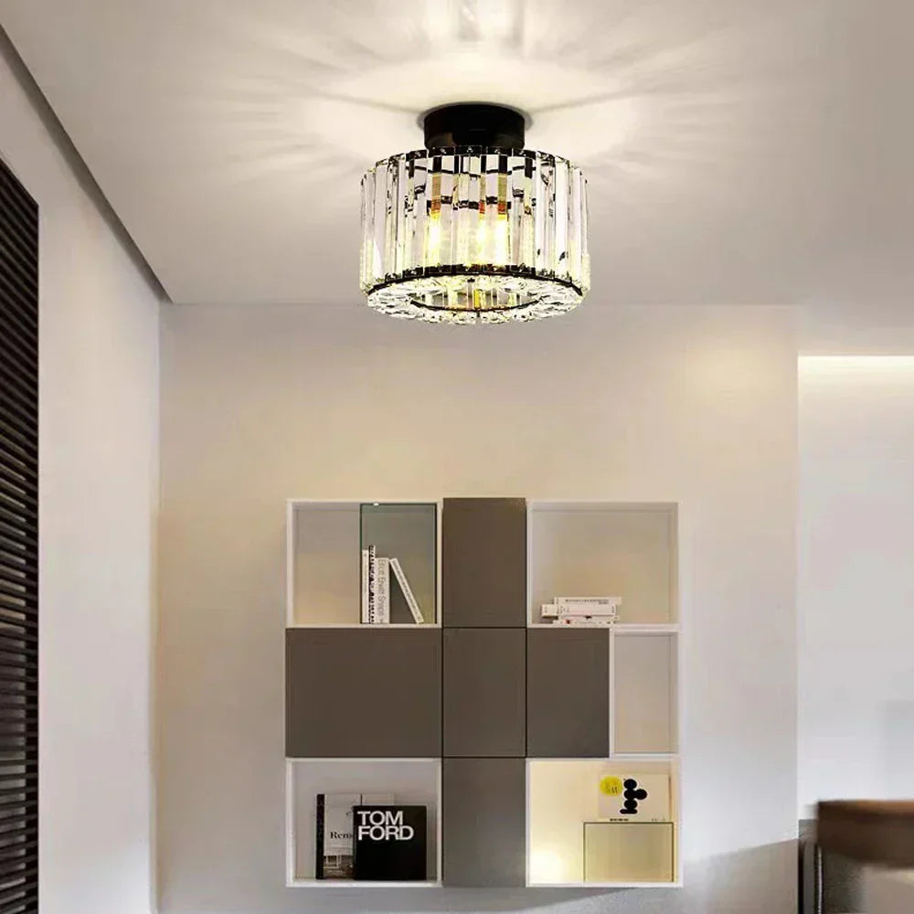 Luxuriöse Kristall-Deckenleuchte – Moderner Glanz für Wohnzimmer, Schlafzimmer und Flur