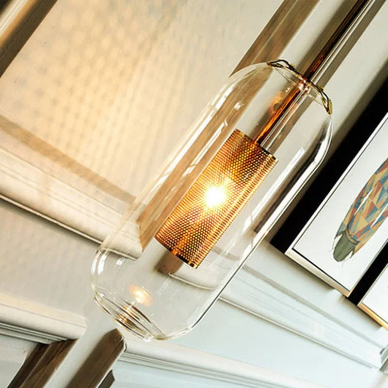 Moderne LED Wandleuchte mit Glasabdeckung für Schlafzimmer und Wohnzimmer | Karnz