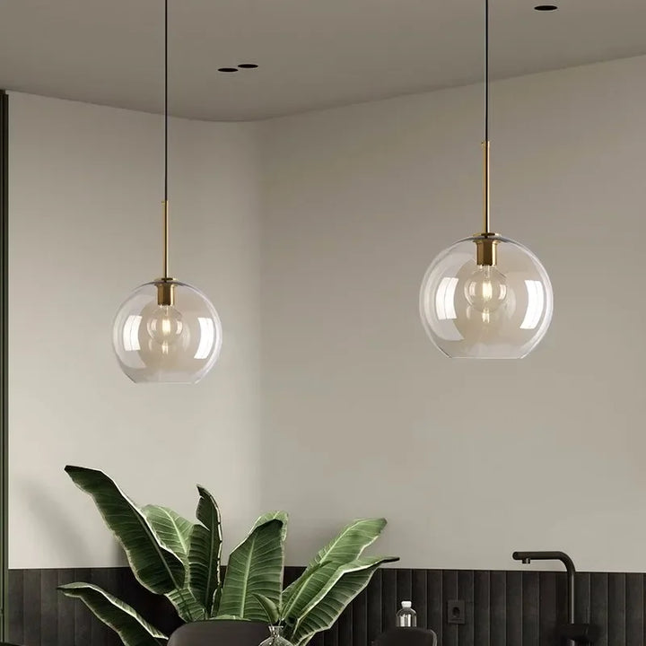 Karnz | NordicGlow – Elegante skandinavische Glass Pendelleuchte