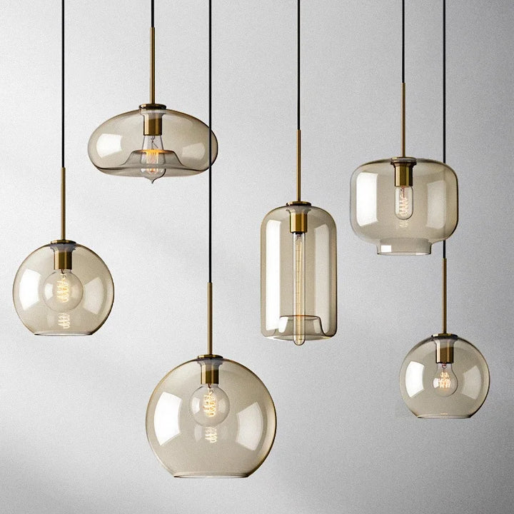 Karnz | NordicGlow – Elegante skandinavische Glass Pendelleuchte