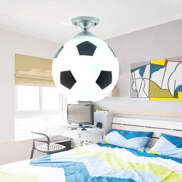 LED Deckenleuchte im ball-Design - Kinderzimmer Lampe mit Glaskugel | Karnz