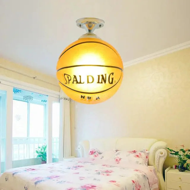 LED Deckenleuchte im ball-Design - Kinderzimmer Lampe mit Glaskugel | Karnz