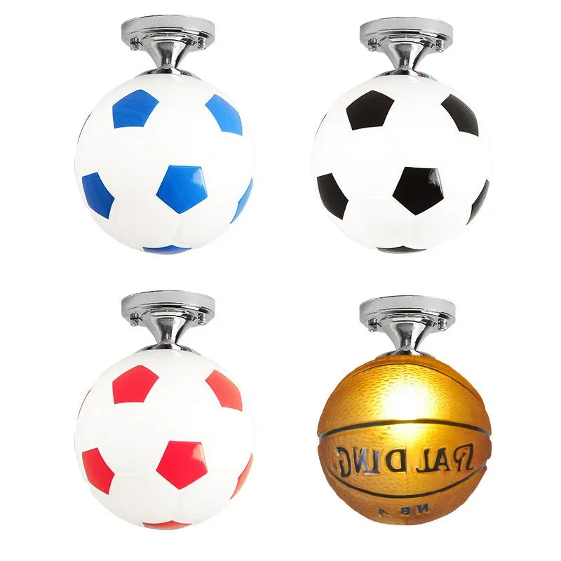 LED Deckenleuchte im ball-Design - Kinderzimmer Lampe mit Glaskugel | Karnz
