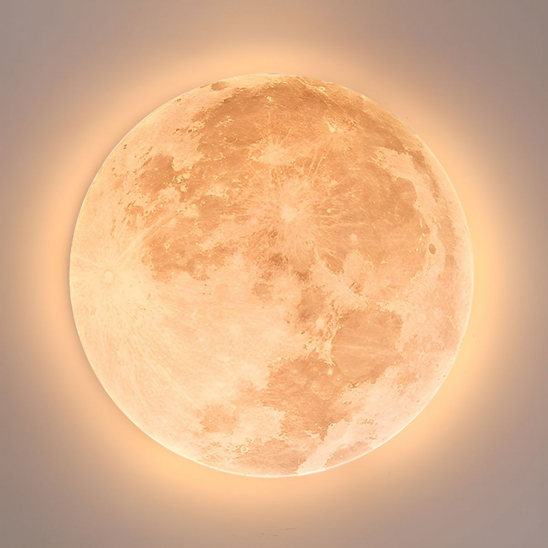 Moon Round | Minimalistische runde LED-Deckenleuchte | Karnz