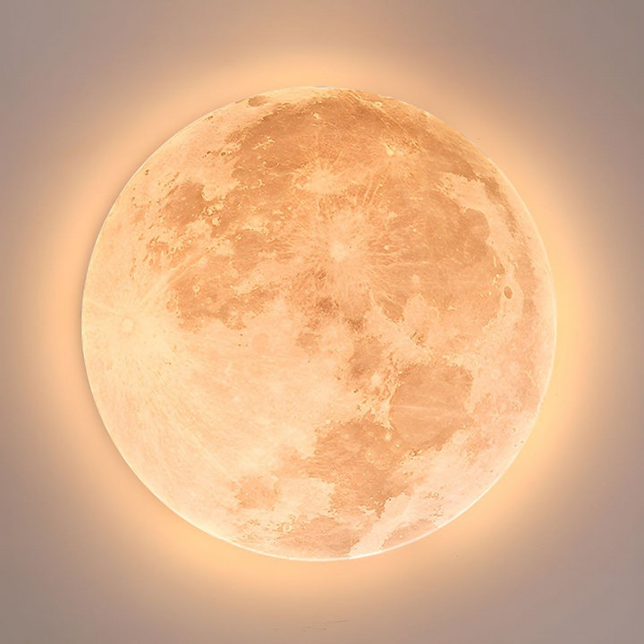 Moon Round | Minimalistische runde LED-Deckenleuchte | Karnz