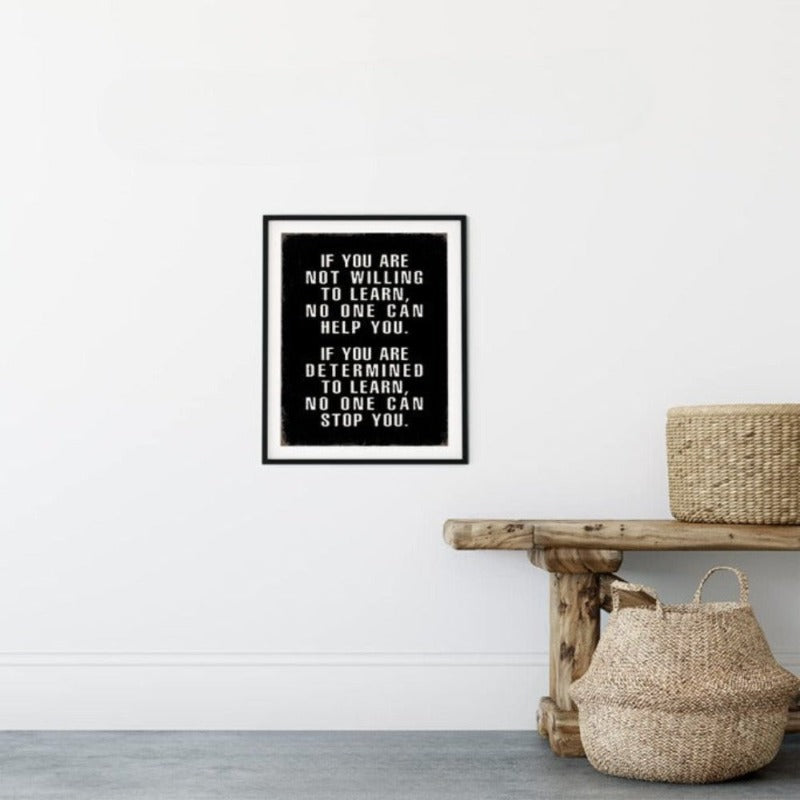 Wandbild & Dekoration: Motivationsposter