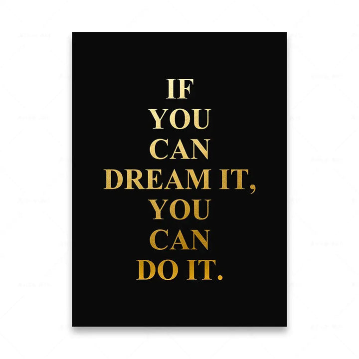 Motivationsworte Wandkunst Fein Kunst Leinwanddrucke Schwarz & Weiß Inspirierende Zitate Poster Für Wohnzimmer Schlafzimmer Arbeitszimmer Kunst Dekor | Karnz