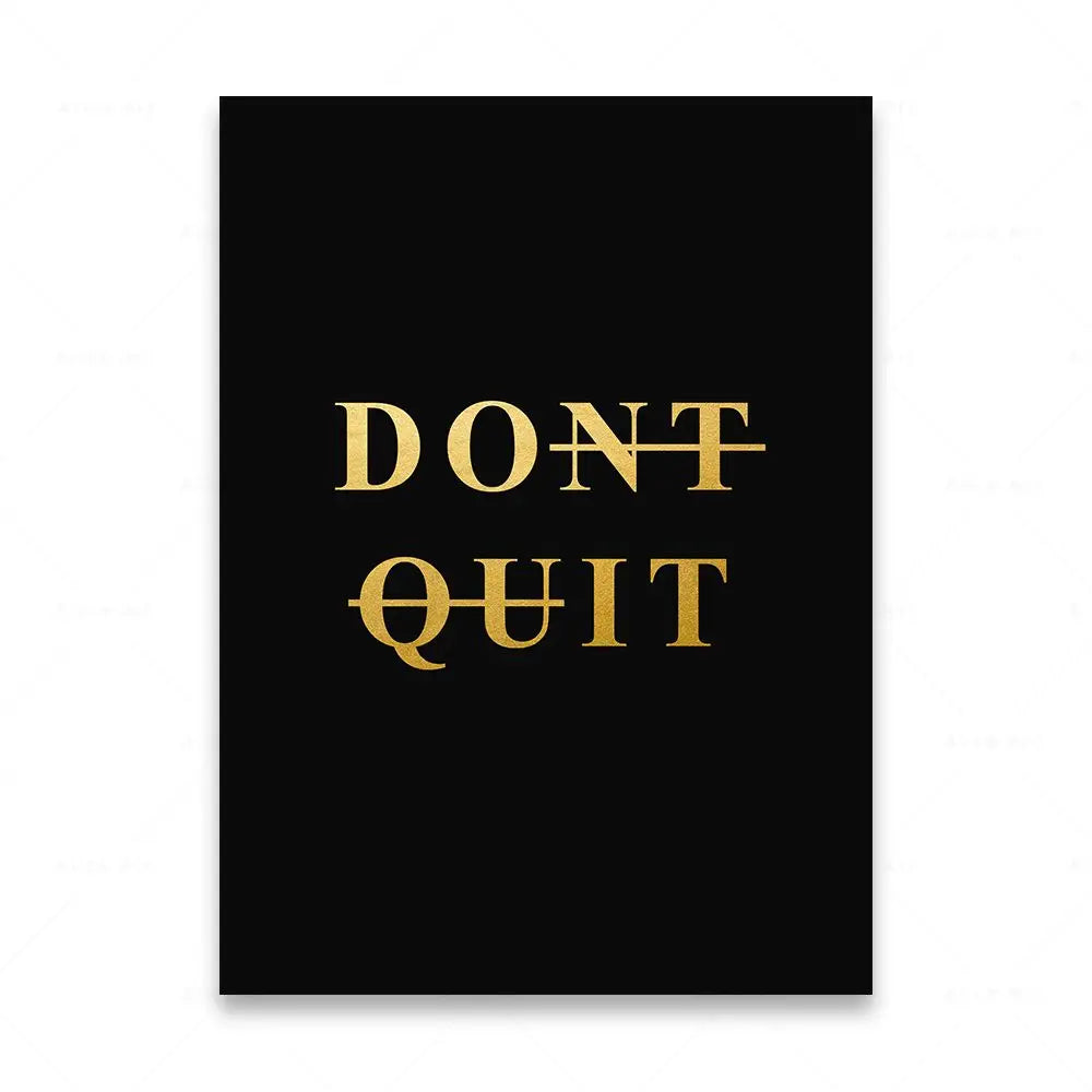 Motivationswörter Wandkunst Fein Kunst Leinwanddrucke Schwarz & Weiß Inspirierende Zitate Poster Für Wohnzimmer Schlafzimmer Arbeitszimmer Kunstdekoration