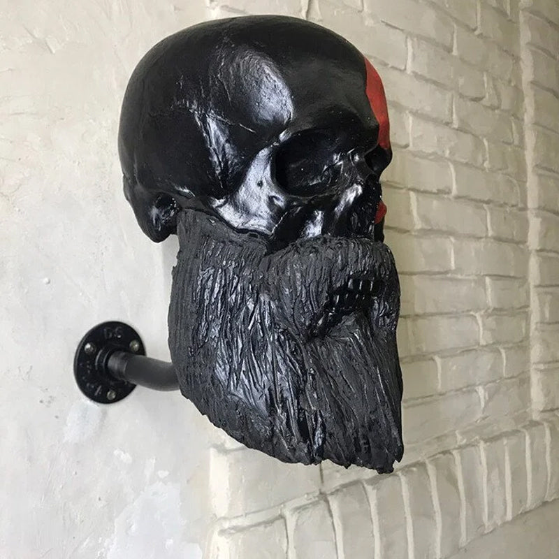 Skull Motorradhelm Halter | Karnz