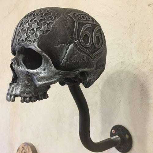 Skull Motorradhelm Halter | Karnz