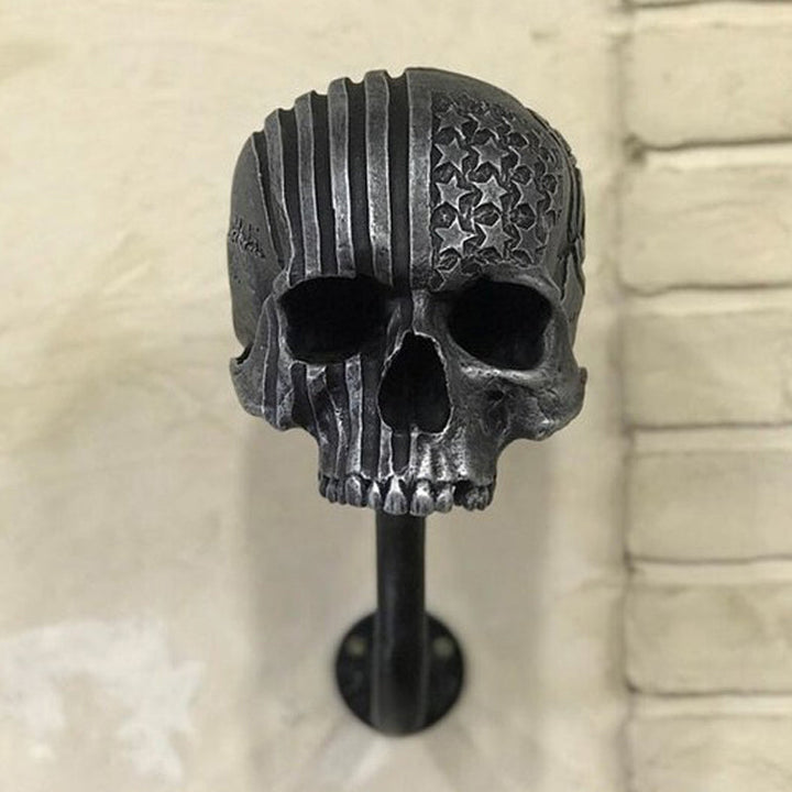 Skull Motorradhelm Halter | Karnz