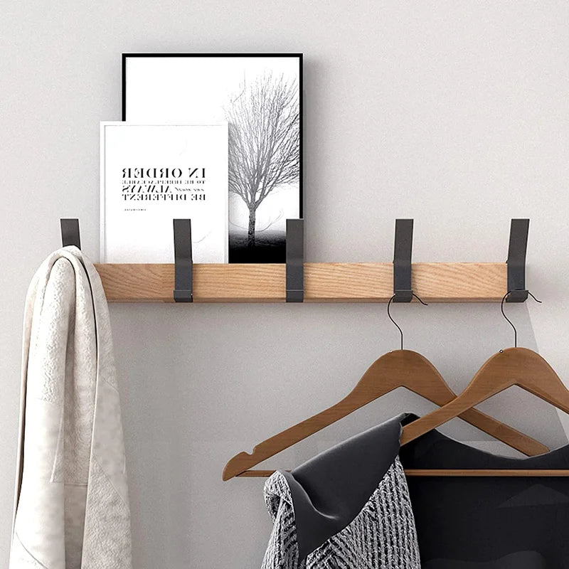 HaakFlex | Wandschrank mit 5 verstellbaren Doppelhaken – Skandinavisches Design