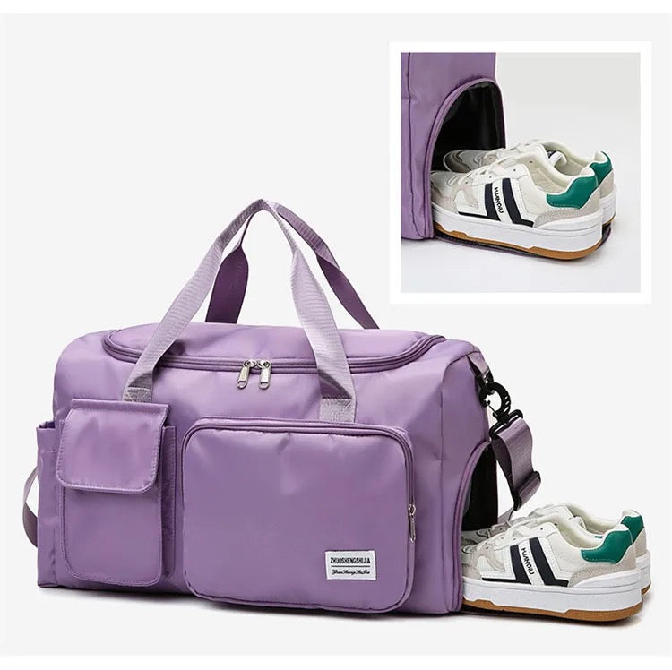 Sandsberg | Reisetasche Sport-Duffle | Mehrere Fächer mit Schuhfach