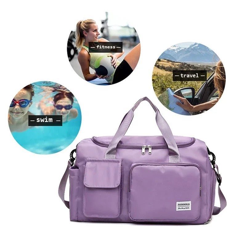 Travique wasserdichte Sport- und Reisetasche mit mehreren Taschen | Karnz
